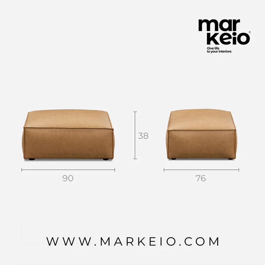 Divano - Pouf Similicuir