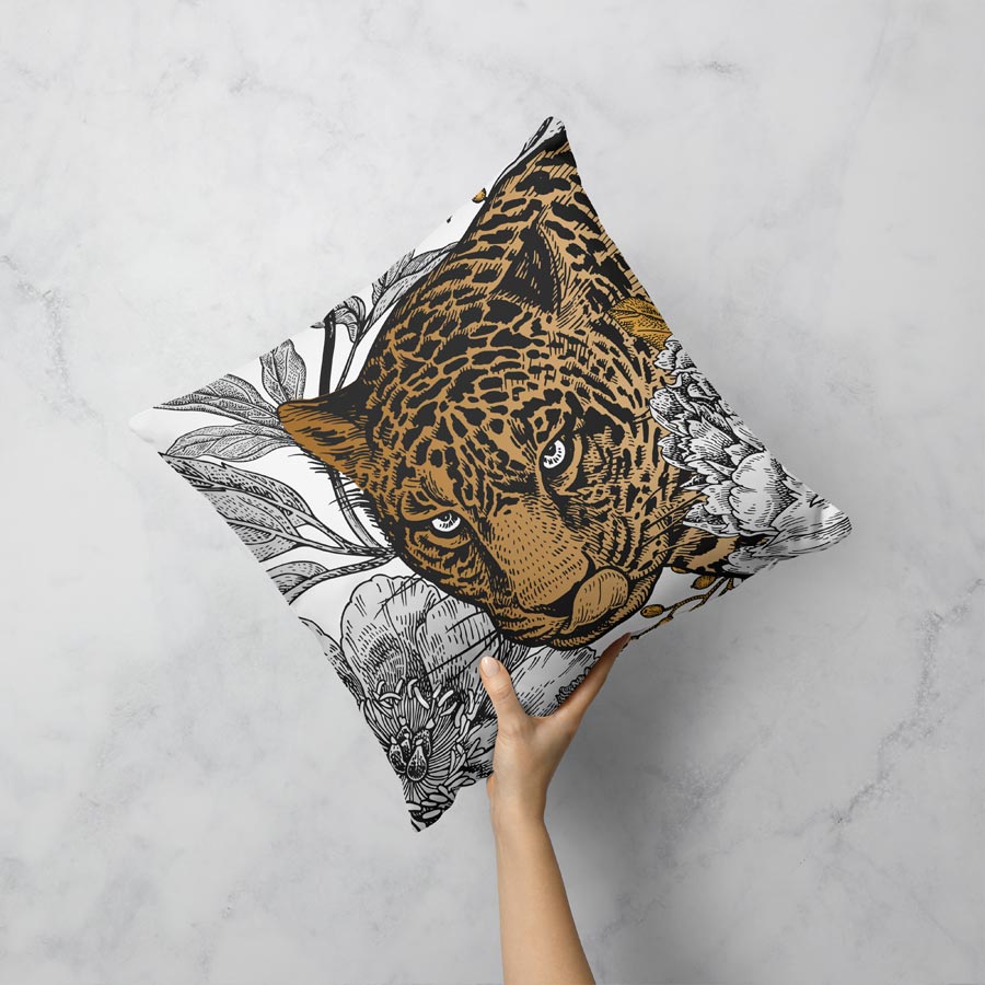 Coussin - Leopard