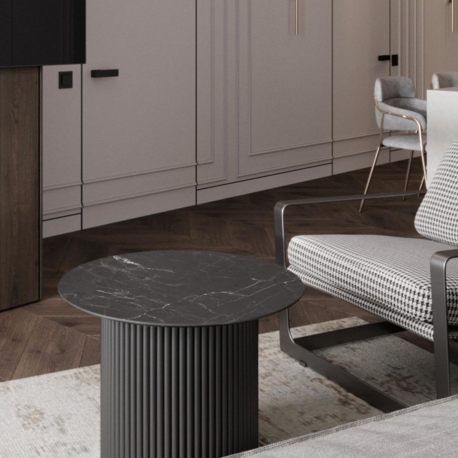 Oleva Black - 2 tables basses