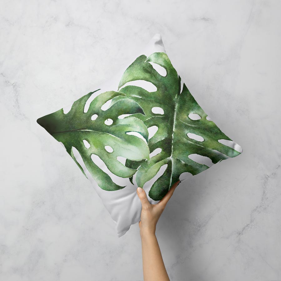 Coussin - Monstera