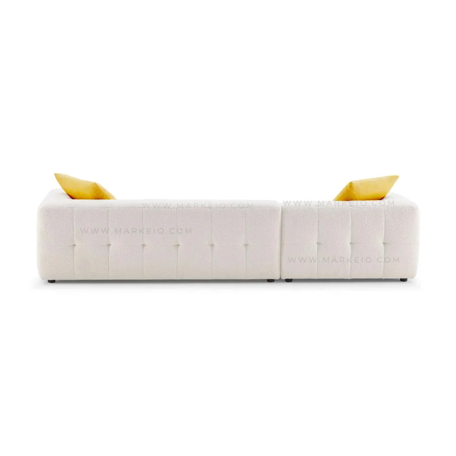 Shapy - Canapé d'angle en forme de L droit