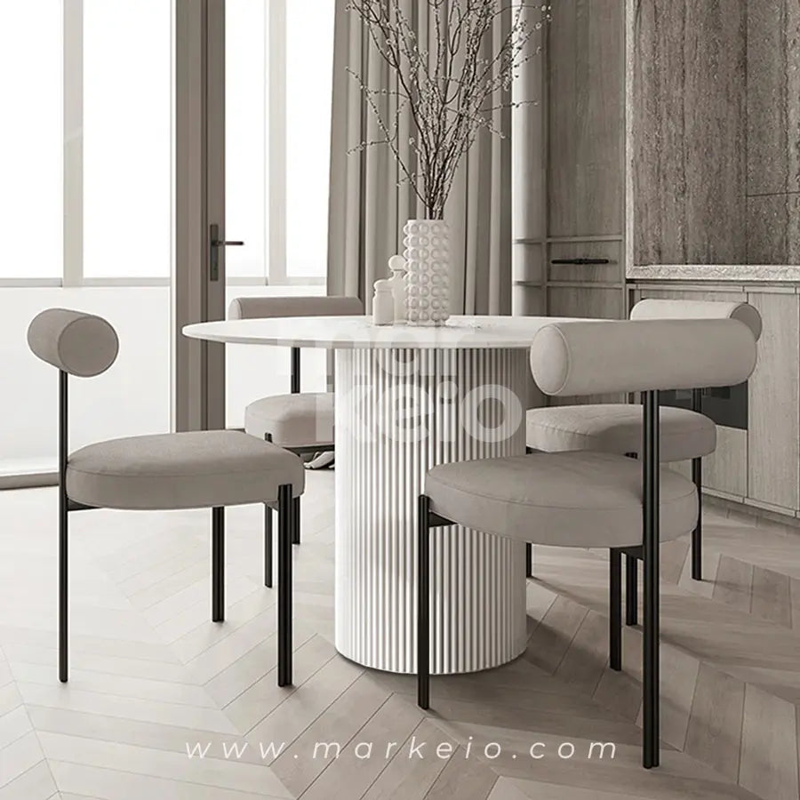 Olevano Elite Pack - Table à manger + 4 chaises