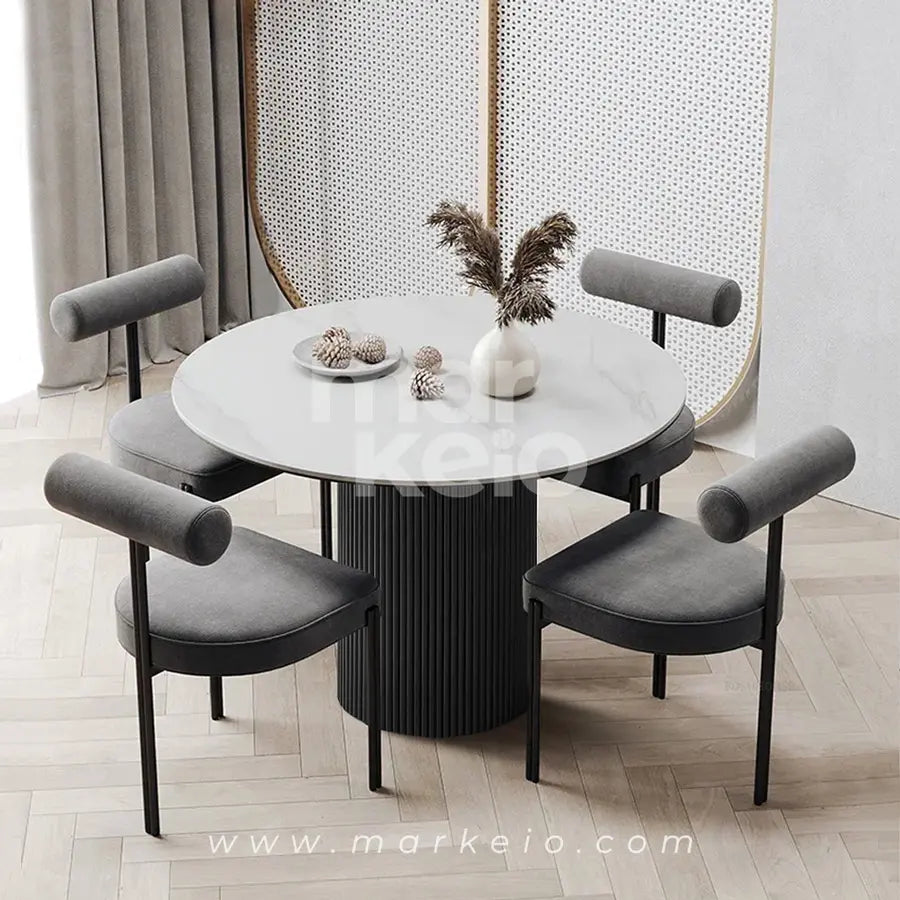 Olevano Elite Pack - Table à manger + 4 chaises