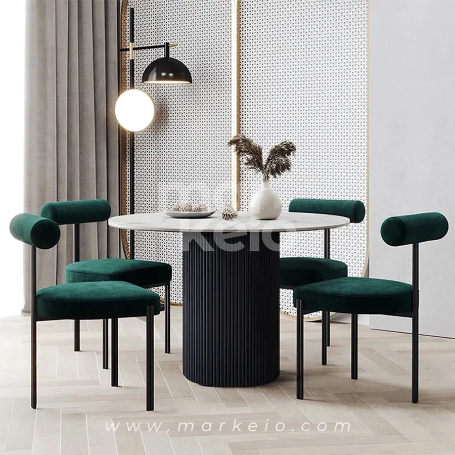 Olevano Elite Pack - Table à manger + 4 chaises