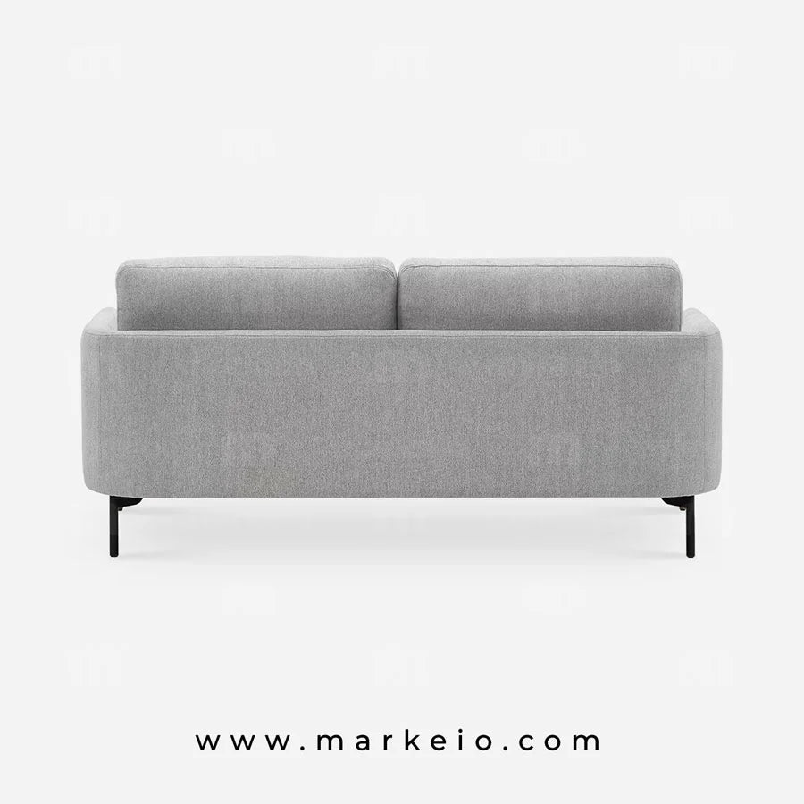 Arika gris clair - Canapé 2 places