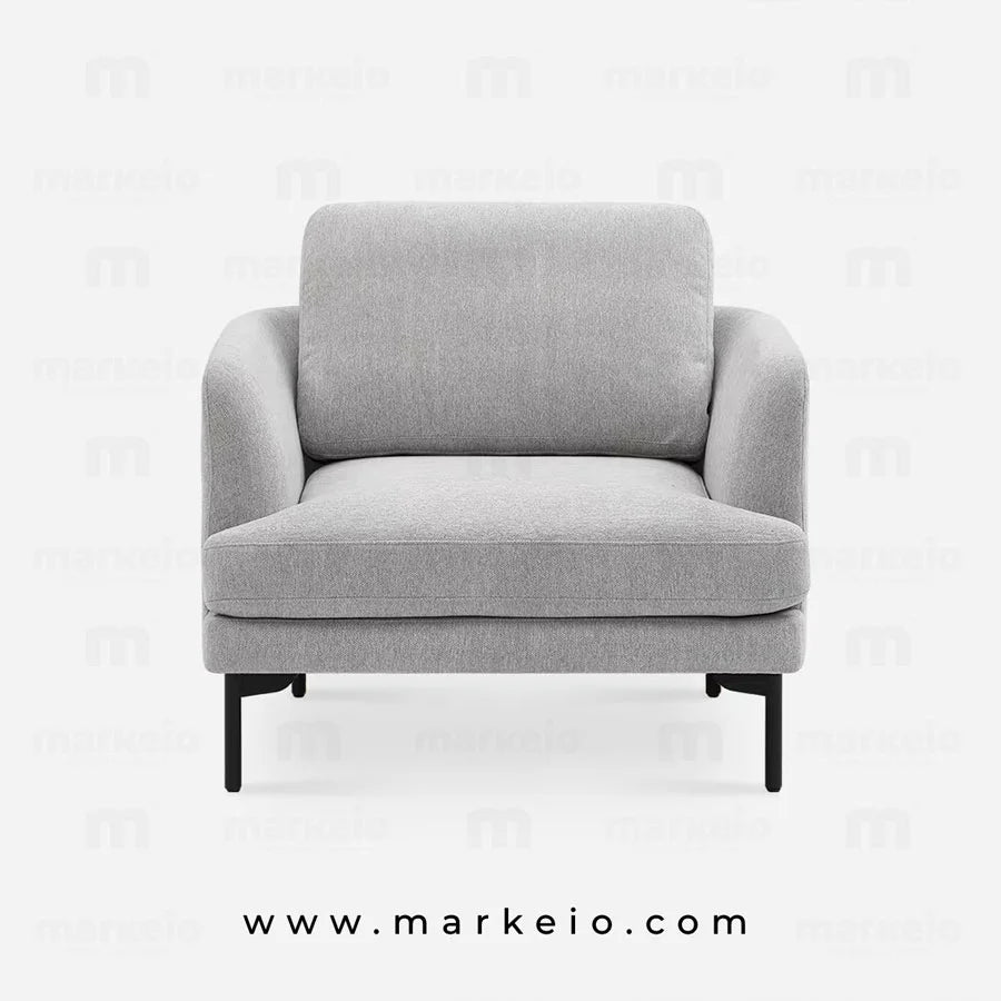 Arika gris clair - Fauteuil