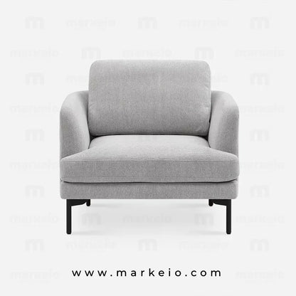 Arika gris clair - Fauteuil