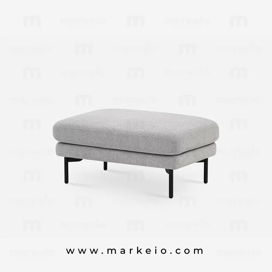 Pouf Arika gris clair prix Maroc