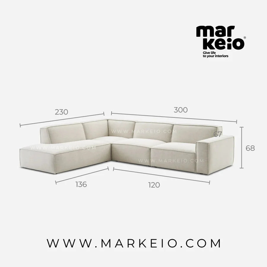 Divano - Canapé d’angle Similicuir