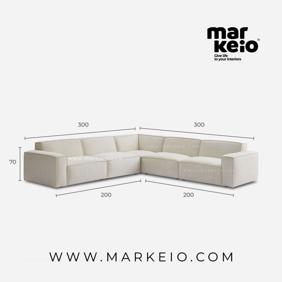 Divano canapé d’angle modulable idéal pour familles au Maroc