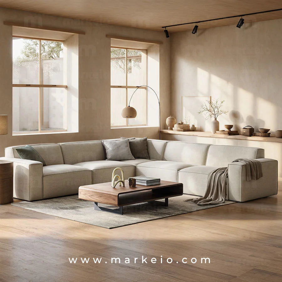 Divano canapé d’angle L prix attractif au Maroc