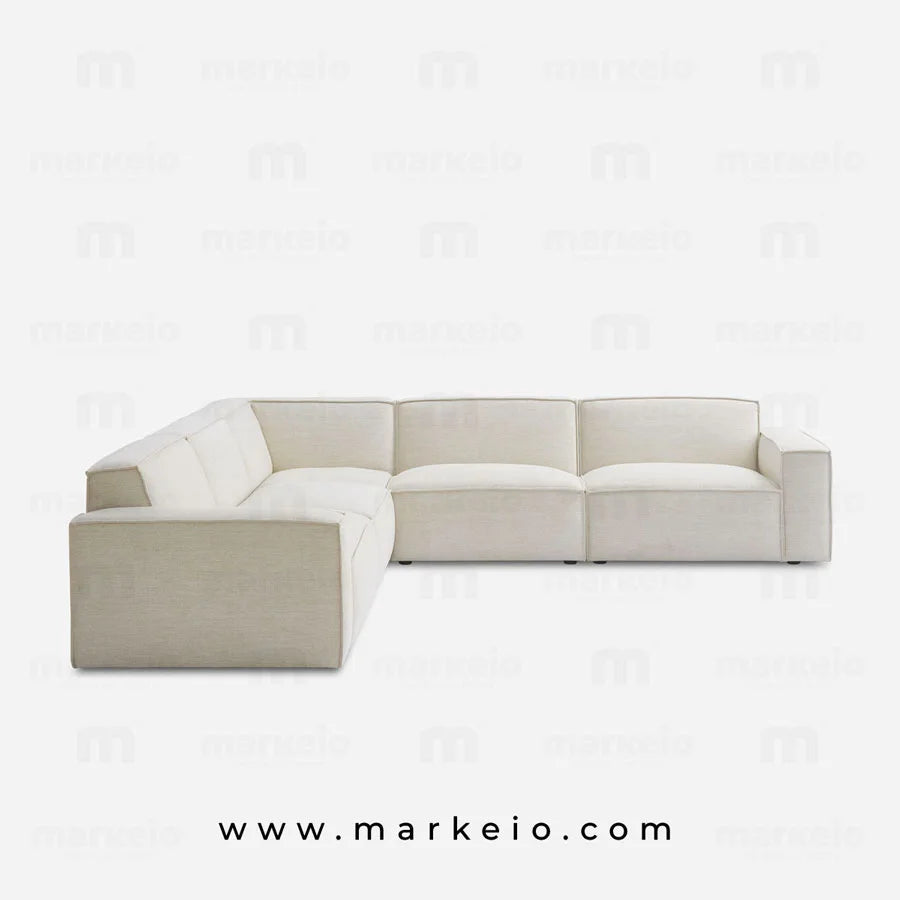 Grand canapé d’angle design chez Markeio