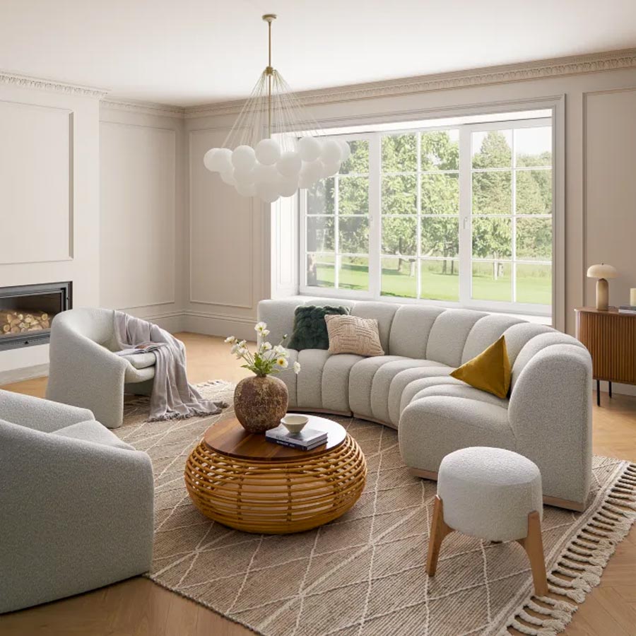 Arlo - Canapé curve