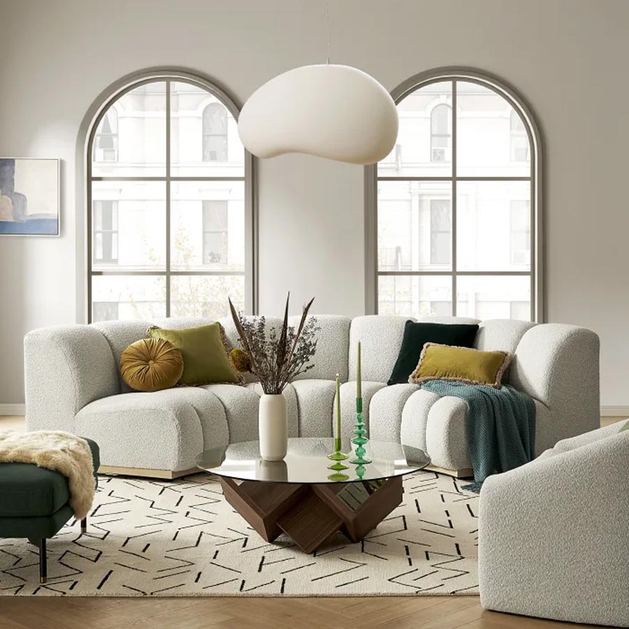 Arlo - Canapé curve