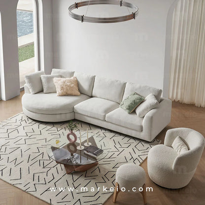 Perfecto - Canapé d'angle rond