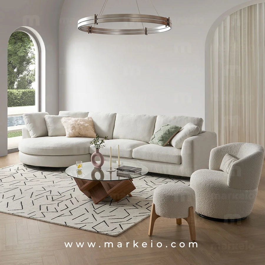 Perfecto - Canapé d'angle rond