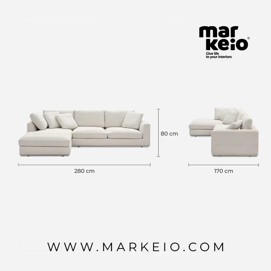 Perfecto - Canapé méridienne