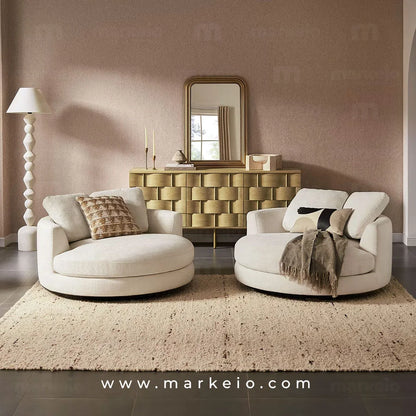 Perfecto - Fauteuil rond large