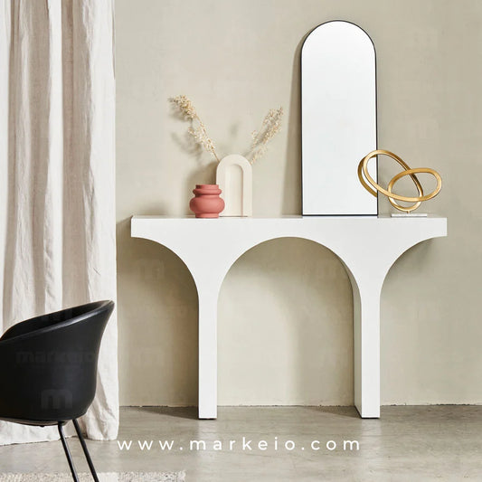 Arch – Console d’entrée blanche