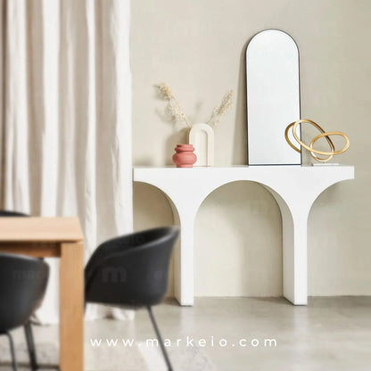 Arch – Console d’entrée blanche