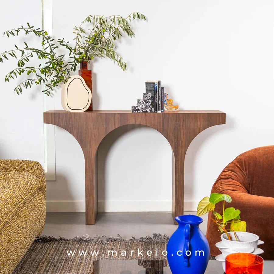 Arch console noyer moderne prix Maroc