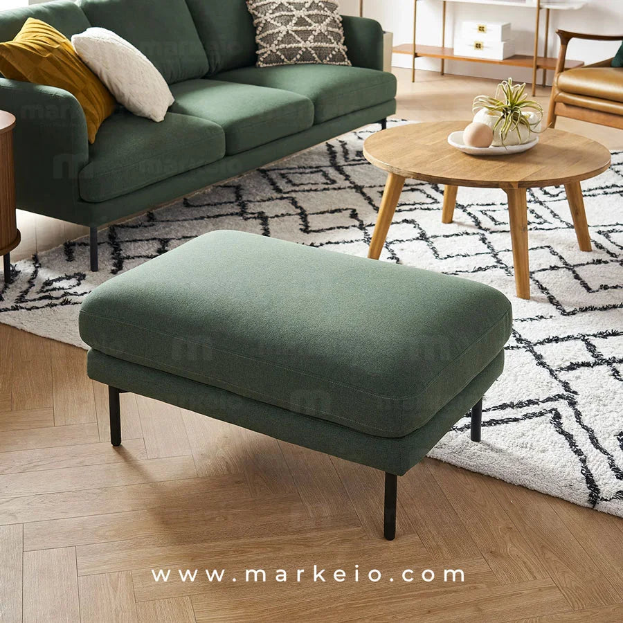 Pouf Arika design moderne et confortable pour salon contemporain au Maroc