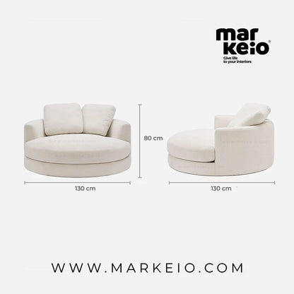 Perfecto - Fauteuil rond large